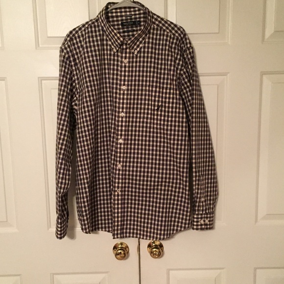 Nautica men’s button down shirt XXL - Picture 2 of 4